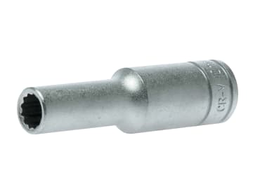 Bi-Hexagon Socket Deep 12-Point 1/2in Drive 10mm                                