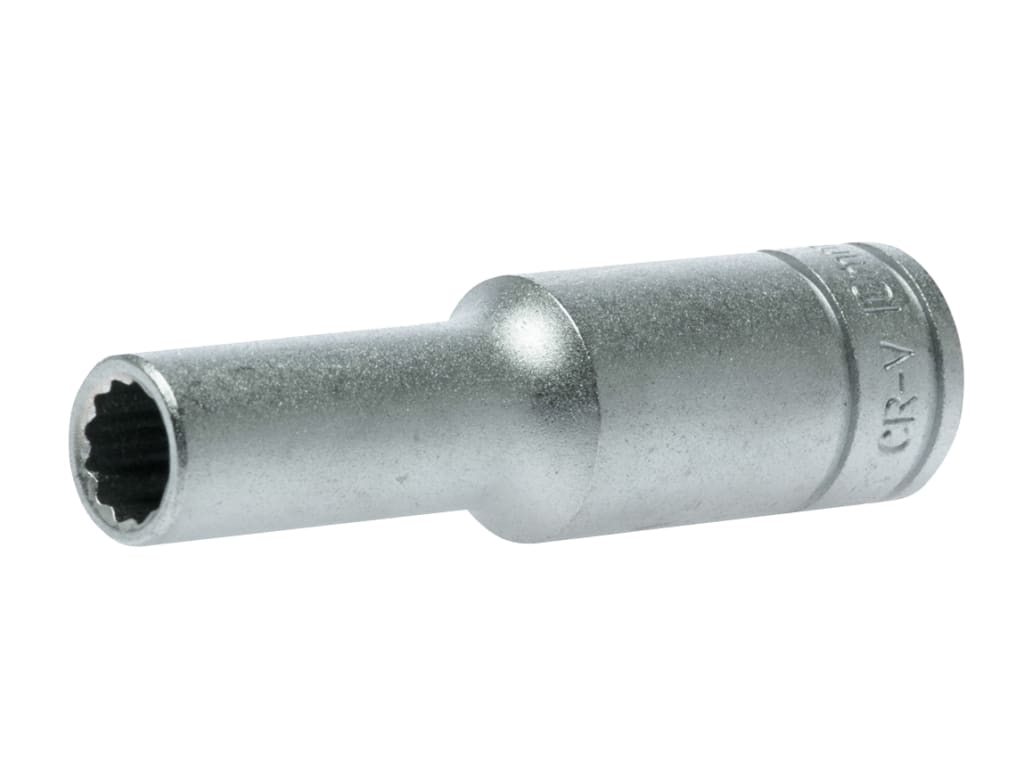 Bi-Hexagon Socket Deep 12-Point 1/2in Drive 10mm                                