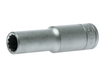 Bi-Hexagon Socket Deep 12-Point 1/2in Drive 12mm                                