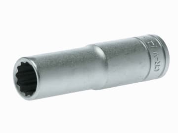 Bi-Hexagon Socket Deep 12-Point 1/2in Drive 14mm                                