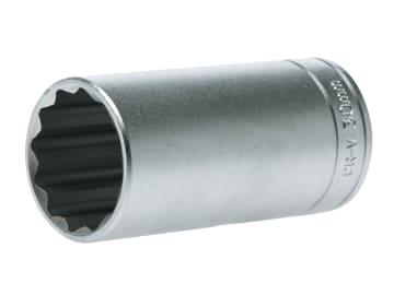 Bi-Hexagon Socket Deep 12-Point 1/2in Drive 30mm                                