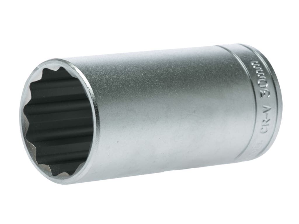Bi-Hexagon Socket Deep 12-Point 1/2in Drive 30mm                                