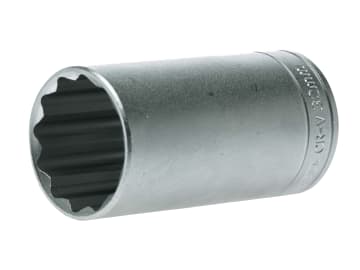 Bi-Hexagon Socket Deep 12-Point 1/2in Drive 32mm                                