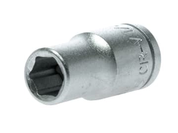 Hexagon Socket 6 Point Regular AF 1/4in Drive 1/4in                             