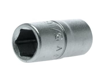 Hexagon Socket 6 Point Regular AF 1/4in Drive 5/16in                            
