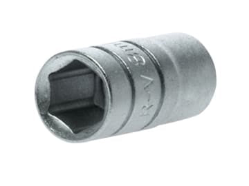 Hexagon Socket 6 Point Regular 1/4in Drive 8mm                                  