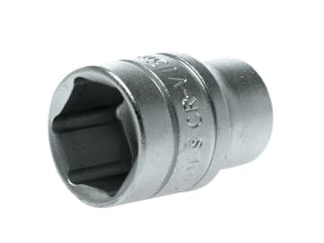 Hexagon Socket 6 Point Regular 1/4in Drive 13mm                                 