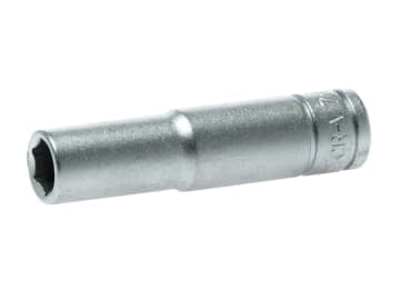 Hexagon Socket Deep 6 Point Regular 1/4in Drive 7mm                             