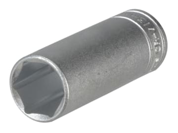 Hexagon Socket Deep 6 Point Regular 1/4in Drive 13mm                            