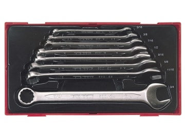 TT3592 A/F Combination Spanner Set, 8 Piece                                     