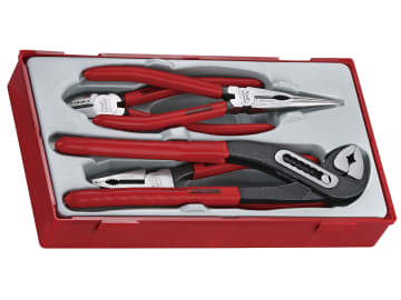 TT440 Mega Bite Pliers Set, 4 Piece                                             