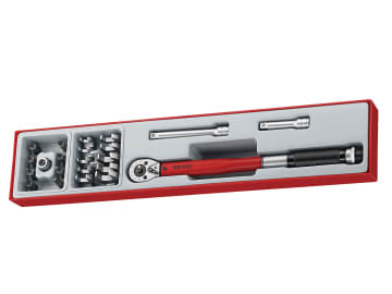 TTX3892 Torque Wrench Set, 22 Piece - 3/8in Drive                               