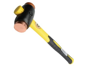 03-216SFG Copper / Hide Hammer Size 4 (50mm) 2470g                              