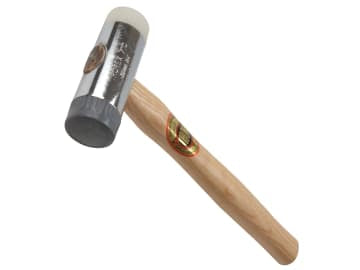 710R Soft & Hard Face Thorex Nylon Hammer - Wood Handle 32mm 385g               