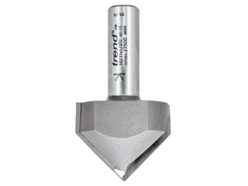 10/11 x 1/2 TCT V-Groove Chamfer 45° 19.0 x 38mm                                