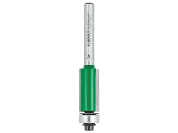 C116 x 1/4 TCT 90° Bearing Guided Trimmer Cutter 12.7 x 25.4mm                  
