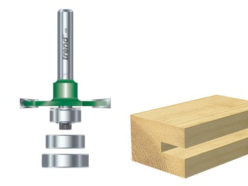 C152 x 1/2 TCT Bearing Guided Biscuit Jointer 4.0 x 37.2mm                      