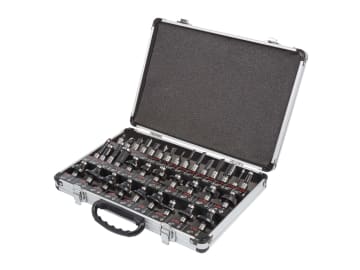 SET/SS35X1/2TC TCT Router Cutter Set, 35 Piece                                  