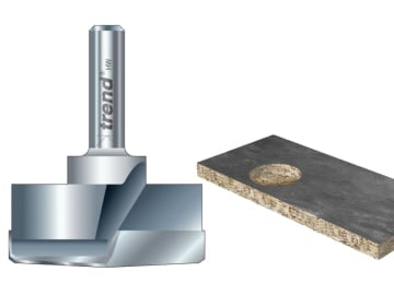 T421/35 x 1/4 TCT Hinge Sinking Bit 35mm Diameter                               