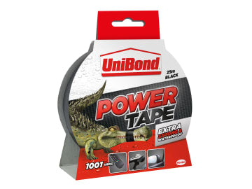 DIY Power Tape Black 50mm x 25m                                                 