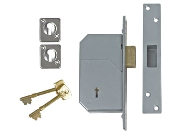3G110 C Series 5 Detainer Deadlock 73mm 2.8in Satin Brass                       
