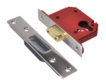 StrongBOLT 21EU EUS-SS-2.5 Euro Deadlock Stainless Steel 68mm 2.5in             