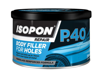 P.40 Body Filler for Holes Tin 250ml                                            