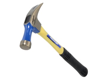 E18F Electrician's Hammer Fibreglass Handle 510g (18oz)                         