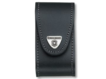 Black Leather Belt Pouch (5-8 Layer)                                            