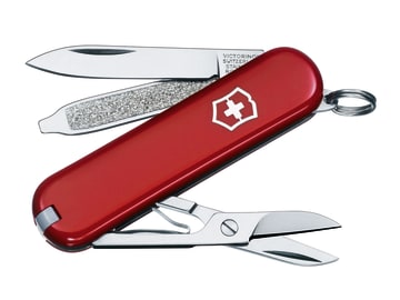 Classic SD Swiss Army Knife Red Blister Pack                                    
