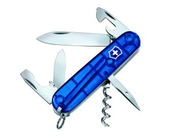 Spartan Swiss Army Knife Translucent Blue Blister Pack                          