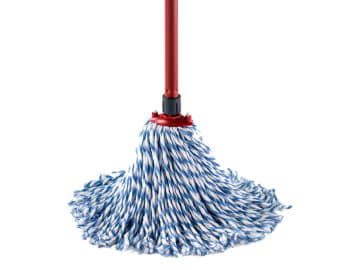 SuperMocio Microfibre & Cotton Mop Head & Handle                                