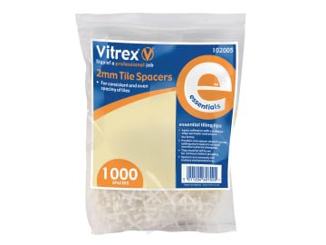 Essential Tile Spacers 2mm (Pack 1000)                                          