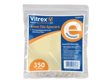 Essential Tile Spacers 4mm (Pack 350)                                           