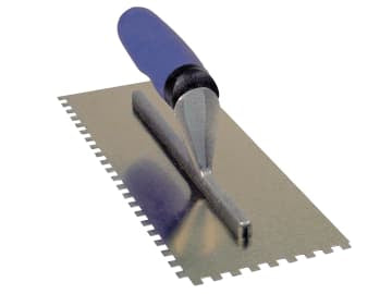Professional Stainless Steel Adhesive Trowel Square Notches 6mm                 