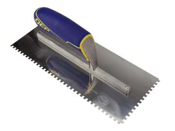 Professional Stainless Steel Adhesive Trowel Square Notches 4mm                 