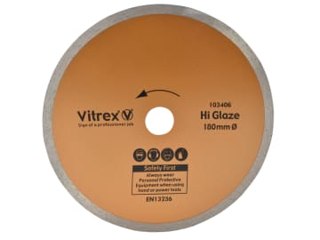 Hi Glaze Diamond Blade 180mm                                                    