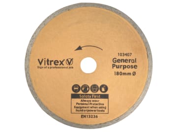 Standard Diamond Blade 180mm                                                    