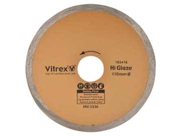 Hi Glaze Diamond Blade 110mm                                                    