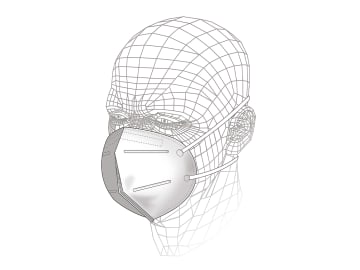 Fold Flat Respirator P1 (Pack 3)                                                