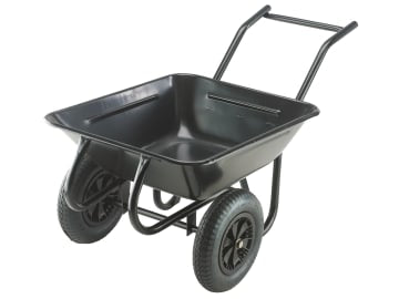 175L Contractor Twin Wheelbarrow                                                