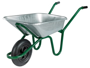 90L Galvanised Heavy-Duty Endurance Wheelbarrow                                 