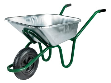120L Galvanised Invincible Wheelbarrow                                          