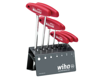 L-key with T-handle Set, 8 Piece                                                