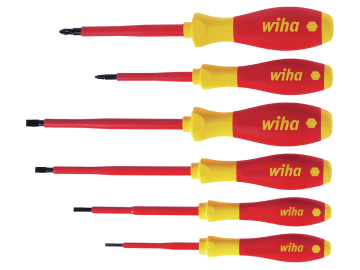 SoftFinish® electric SL/PZ Screwdriver Set, 6 Piece                             