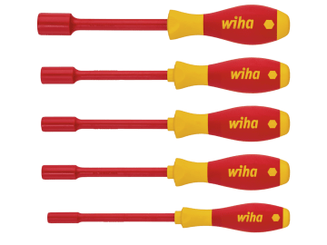 SoftFinish® electric Hex Nut Driver Set, 5 Piece                                