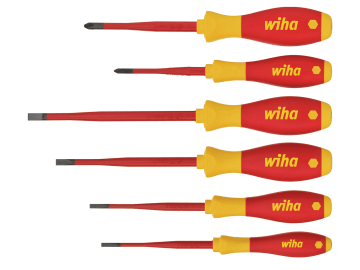 SoftFinish® electric slimFix SL/PH Screwdriver Set, 6 Piece                     