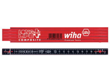 LongLife Plus Composite Folding Ruler 2m                                        