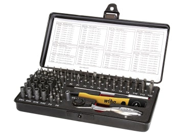 ESD Micro-bit Set, 66 Piece (inc. Case)                                         