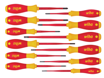 SoftFinish® electric slimFix Screwdriver Set, 12 Piece                          